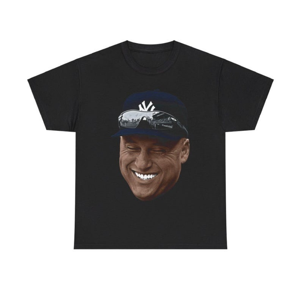 Vintage Derek Jeter Tee - 90s Hip Hop Bootleg T-Shirt - Graphic Shirt